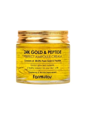 Oblíbený Farm Stay 24K Gold and Peptide Perfect Ampoule cream - peptidový krém se zlatem