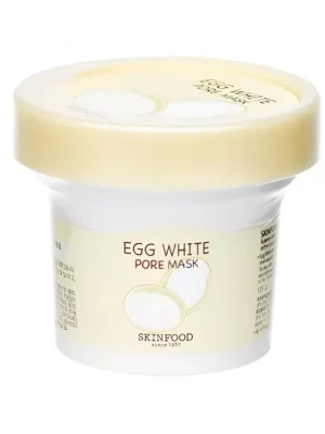 Skinfood Egg White Pore Mask - maska z vaječného bílku zužující póry Výhodná Nabídka