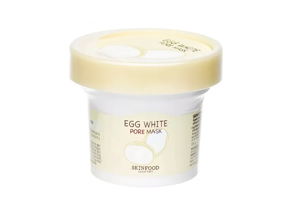Skinfood Egg White Pore Mask - maska z vaječného bílku zužující póry Výhodná Nabídka