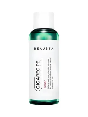 Akce Beausta Cica Recipe Toner - zklidňující pleťové tonikum s Pupečníkem Asijským