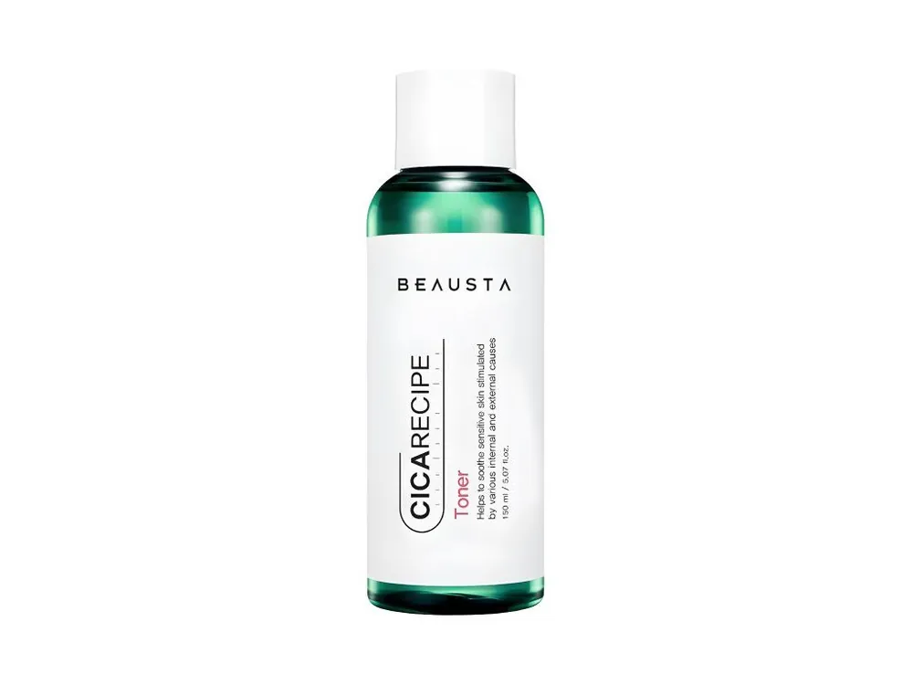 Akce Beausta Cica Recipe Toner - zklidňující pleťové tonikum s Pupečníkem Asijským