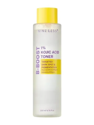 Poslední Šance Nine Less B-Boost 1% Kojic Acid Toner - exfoliační toner s kyselinou Kojovou
