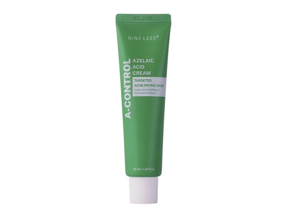 Nine Less A-Control Azelaic Acid Cream - krém s kyselinou Azealovou pro mastnou pleť Víkendová Akce