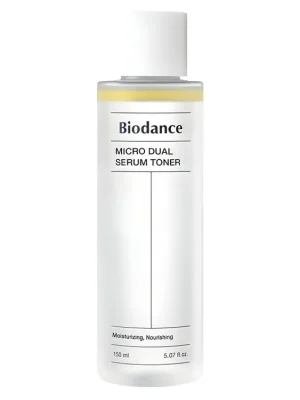 Výhodná Nabídka Biodance Micro Dual Serum Toner - dvousložkový hydratační toner se sérem