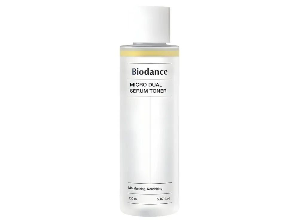 Výhodná Nabídka Biodance Micro Dual Serum Toner - dvousložkový hydratační toner se sérem