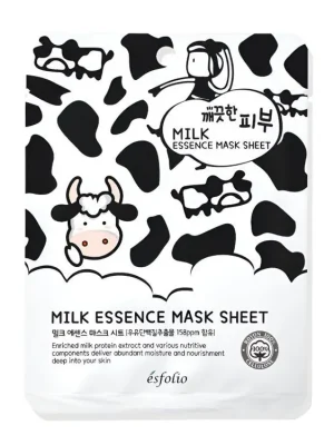 Kup Teď Esfolio Milk Essence Mask sheet - vyživující maska s mléčnými proteiny