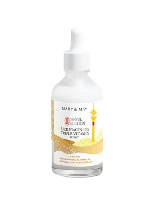 Rychlé Dodání Mary&May Rice Niacin 10% Triple Vitamin serum - revitalizační sérum s Niaciamidem