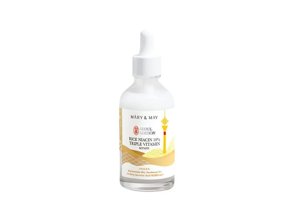 Rychlé Dodání Mary&May Rice Niacin 10% Triple Vitamin serum - revitalizační sérum s Niaciamidem