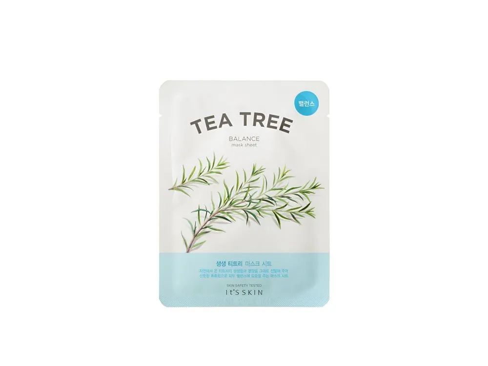 Nejprodávanější It´s Skin Tea Tree Balance mask sheet - zklidňující maska pro problematickou pleť