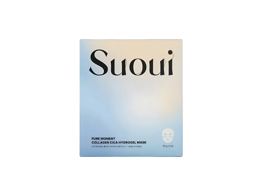 SUOUI Pure Moment Collagen Cica Hydrogel mask - hydrogelová maska s kolagenem Speciální Cena