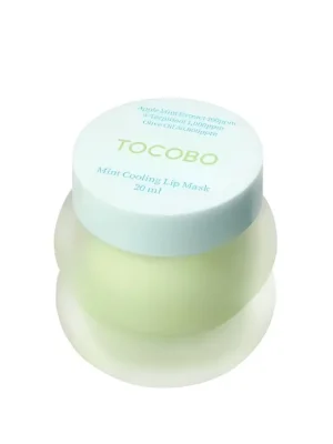 Vrácení Zdarma TOCOBO Mint Cooling Lip mask - chladící regenerační maska na rty