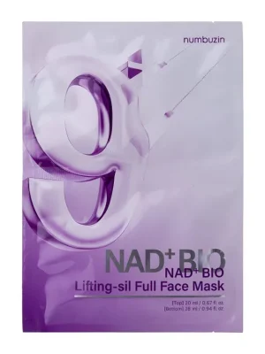 Numbuzin NAD+BIO Lifting-sil Full face mask - celoobličejová liftingová maska Nová Kolekce