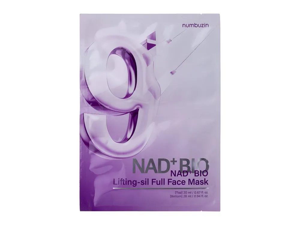 Numbuzin NAD+BIO Lifting-sil Full face mask - celoobličejová liftingová maska Nová Kolekce