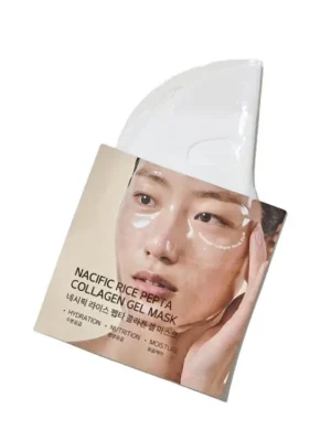 Výprodej Nacific Rice Pepta Collgaen Gel mask - hydrogelová maska s Kolagenem a extraktem z Rýže