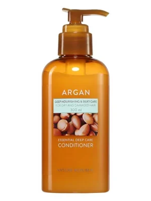 Cenově Výhodný Nature Republic Argan Essential Deep care Conditioner - vyživující kondicionér s Arganovým olejem