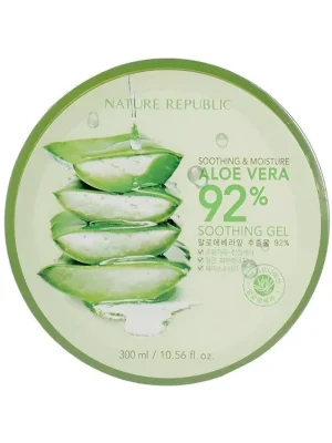Nature Republic 92% Aloe Vera soothing gel - hydratační gel s Aloe Vera Nejprodávanější