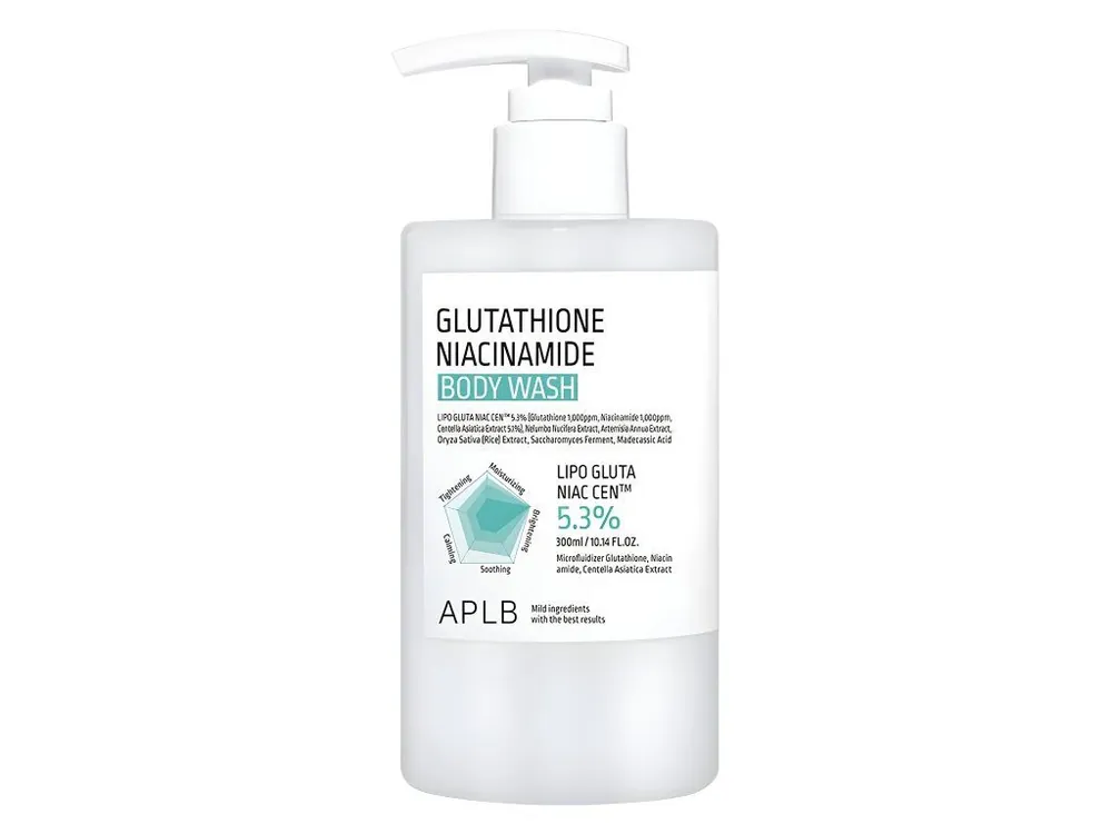 Kup Teď APLB Glutathione Niacinamide Body Wash - sprchový gel s Glutathionem a Niaciamidem