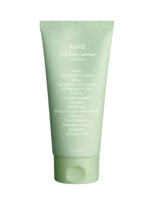 Novinka Abib Acne Foam Cleanser Heartleaf Foam - čistící pěna pro aknózní pleť