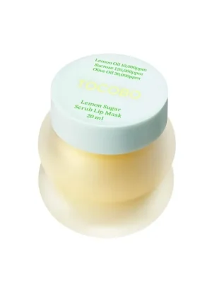 Originální TOCOBO Lemon Sugar Scrub Lip Mask - cukrový peeling na rty s Citronovým olejem