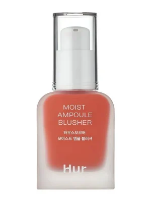 House of Hur Moist Ampoule Blusher Peach Coral - hydratační tekutá tvářenka Peach Coral Zlevněný