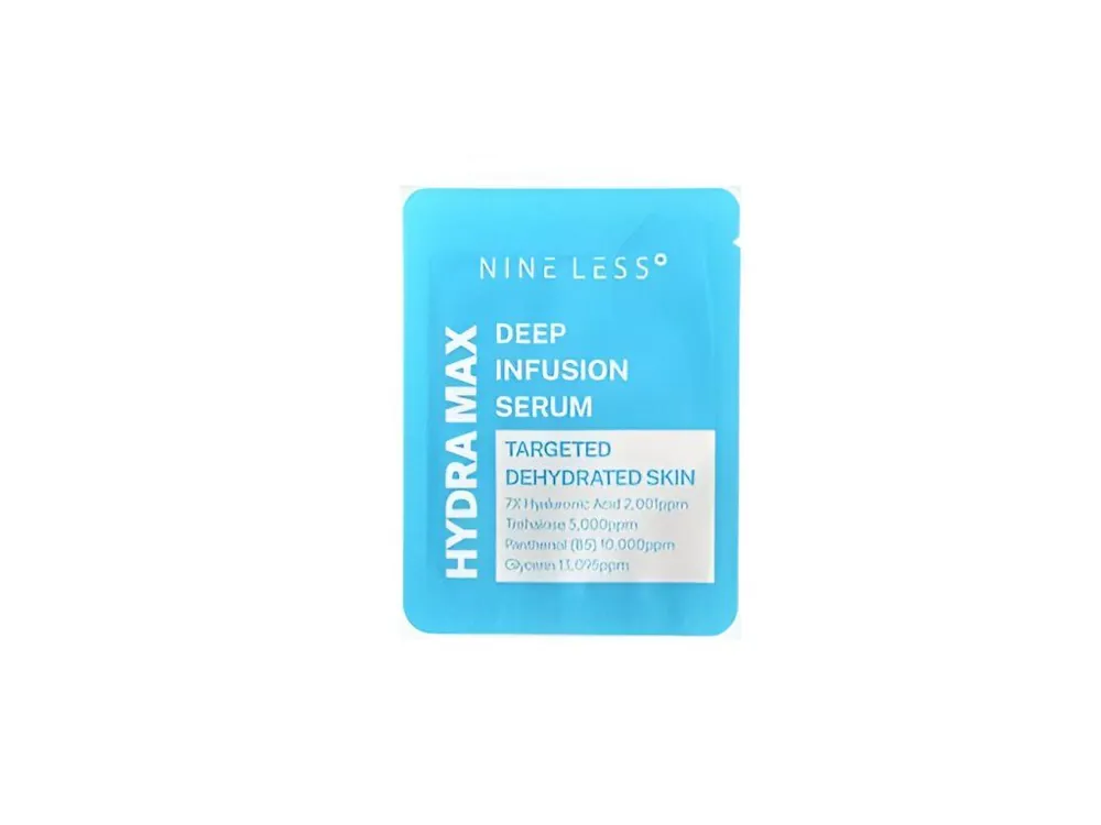 Nine Less Hydra Max Deep Infusion Serum vzorek - intenzivně hydratační pleťové sérum Super Cena