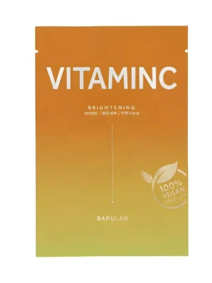 Barulab The Clean Vegan Mask Vitamin C - rozjasňující plátýnková maska s Vitamínem C Autentický