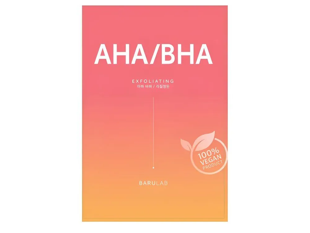 Barulab The Clean Vegan Mask AHA/BHA - exfoliační maska s kyselinami AHA/BHA Originální