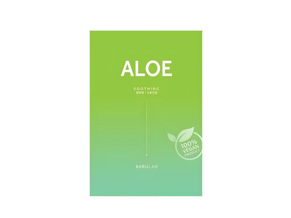 Barulab The Clean Vegan Mask Aloe - hydratační maska s Aloe Vera Víkendová Akce