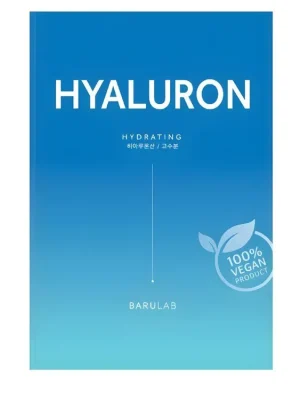 Barulab The Clean Vegan Mask Hyaluron - hydratační plátýnková maska s Kyselinou Hyaluronovou Bezpečná Platba