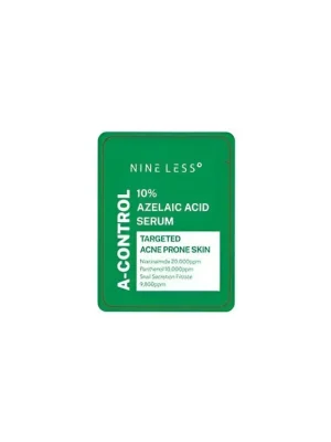 Nine Less A-Control Azelaic Acid Cream VZOREČEK - krém s kyselinou Azealovou pro mastnou pleť Akční Nabídka
