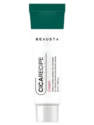 Beausta Cicarecipe cream - zklidňující pleťový krém s Pupečníkem Asijským Výhodná Nabídka