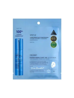 Nejlepší Cena VT Cosmetics Hydrop Reedle Shot 100hl 2Step Mask - dvoufázová hydratační maska s mikrojehličkovým sérem