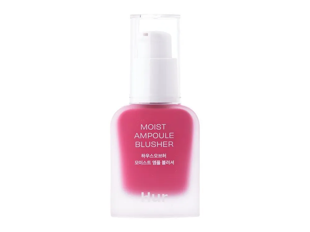 Zlevněný House of Hur Moist Ampoule Blusher Pink Rosie - hydratační tekutá tvářenka Pink Rosie
