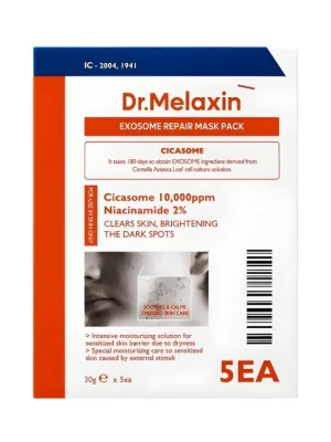 Dr. Melaxin Exosome Repair Mask pack - regenerační pleťová maska s Exozomy Sezónní Sleva