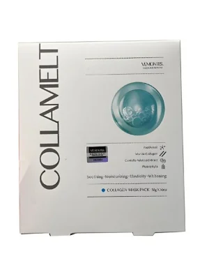 Vemontes Collamelt Collagen Mask pack - hydrogelová zpevňující maska s mořskými extrakty Originální