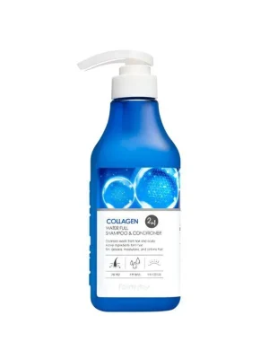 Novinka Farm Stay Collagen Water Full Shampoo and Conditioner - hydratační šampon a kondicionér s Kolagenem