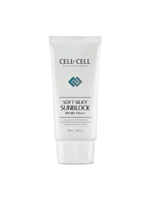 Sezónní Sleva Cell by Cell Soft Silky Sunblock SPF50+PA+++ - jemný hydratační pleťový krém s ochranným faktorem