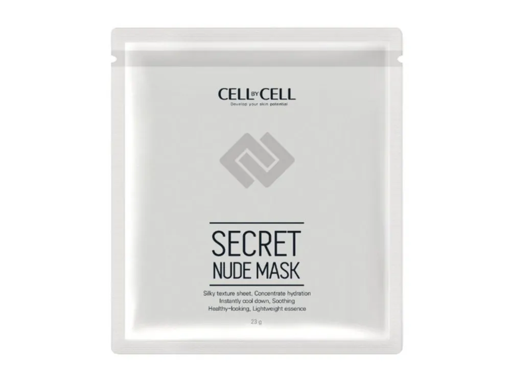 Cell by Cell Secret Nude Mask - Intenzivně hydratační pleťová maska s Peptidy Poslední Šance