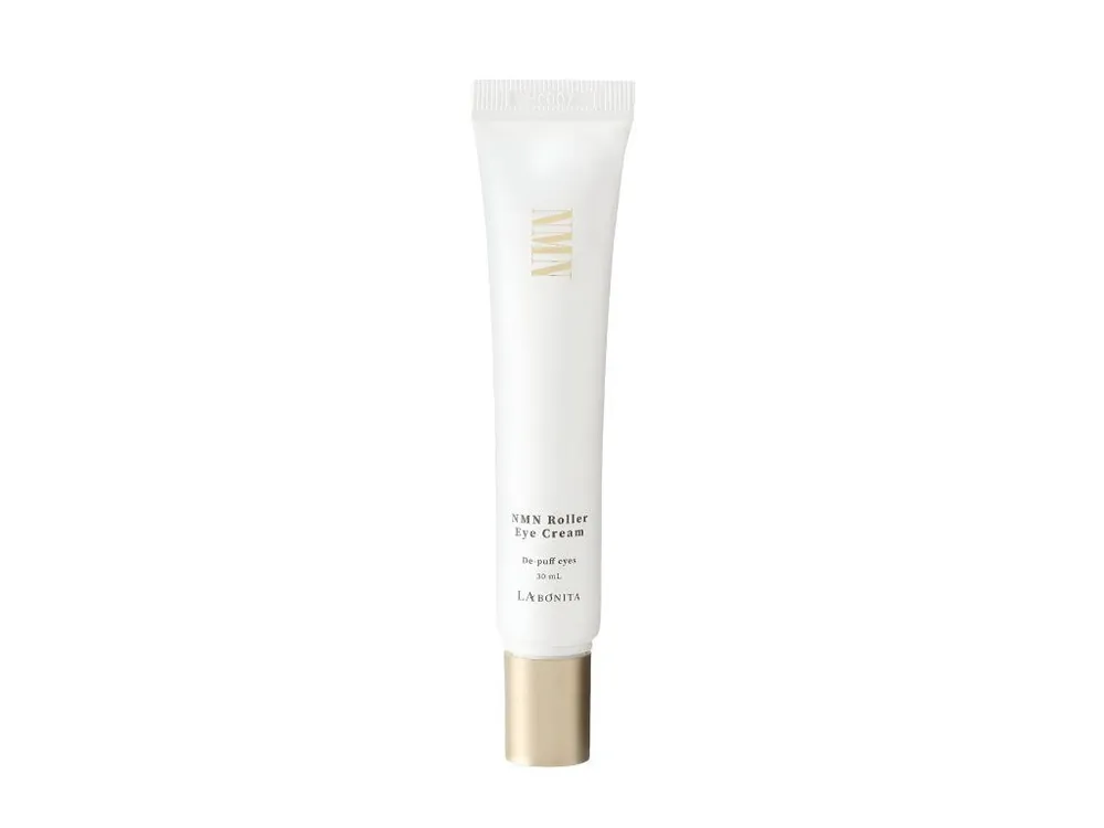 La Bonita NMN Roller Eye Cream - Krém proti váčkům pod očima s rollerem Vrácení Zdarma