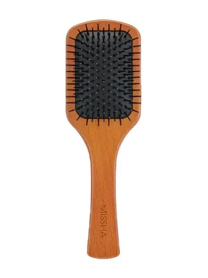 Missha Wooden Cushion Hair Brush - Antistatický kartáč na vlasy Medium Vysoce Kvalitní