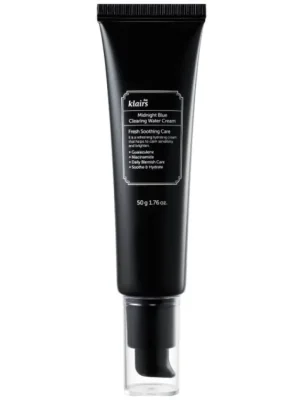 Dear Klairs Midnight Blue Сlearing Water Cream - Lehký zklidňující krém na obličej s guaiazulenem Odeslání Ihned