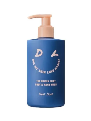 Dear Doer The Hidden Silky Body and Hand Wash - jemně exfoliační sprchový gel s Panthenolem Levný