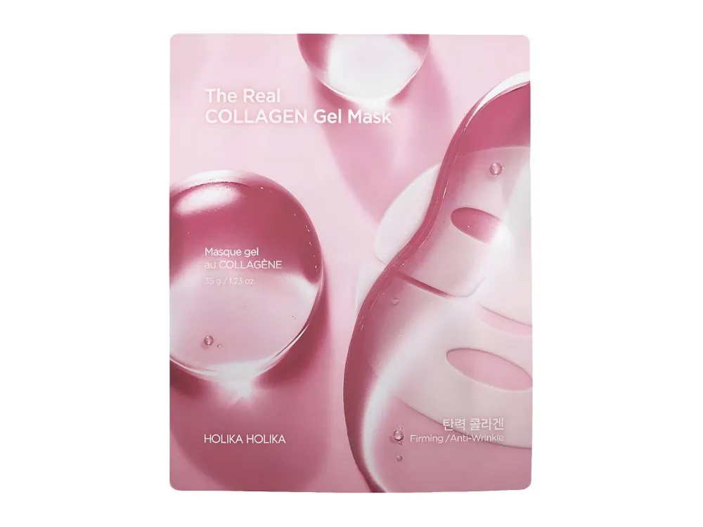 Kup Teď Holika Holika The Real Collagen Gel mask - hydrogelová maska s Kolagenem