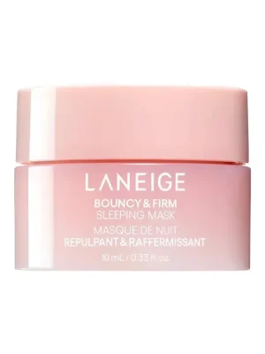 Sezónní Sleva Laneige Bouncy & Firm Sleeping mask Mini - zpevňující noční pleťová maska Mini