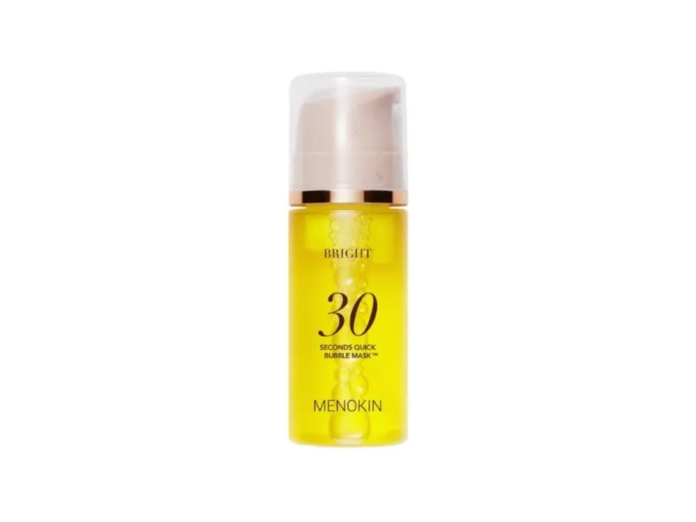 Značkový Menokin 30 Seconds Quick Bubble Mask BRIGHT - 30vteřinová bublinková rozjasňující maska