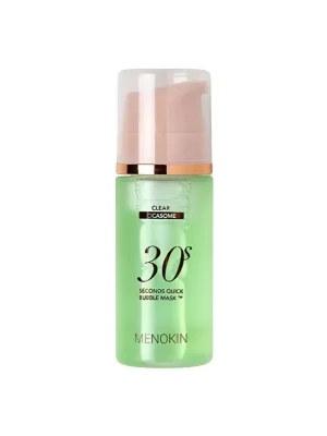 Menokin 30 Seconds Quick Bubble Mask CLEAR - 30vteřinová bublinková zklidňující maska Hit Sezóny