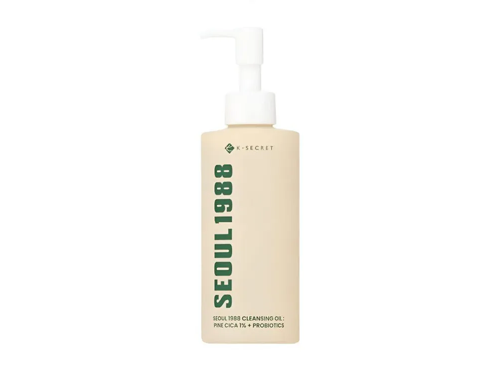 Časově Omezené K-Secret Seoul 1988 Cleansing Oil: Pine Cica 1%+Probiotics - čistící olej s Probiotiky