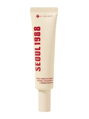 K-Secret Seoul 1988 Eye Cream:Retinal Liposome 4%+Fermented bean - zpevňující oční krém s Retinalem Sezónní Sleva