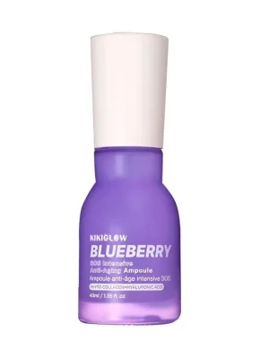Nejlepší Volba KikiGlow SOS Intensive Anti-Aging Ampoule BlueBerry - Intenzivně omlazující ampule s extraktem z Borůvek