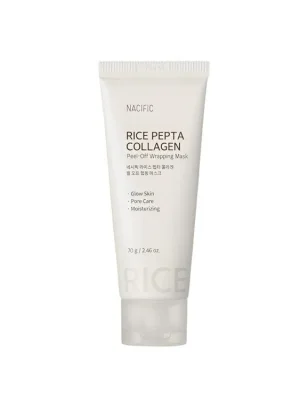 Nacific Rice Pepta Collagen Peel-off Wrapping Mask - slupovací maska Bezpečná Platba